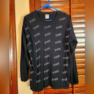 PINK Victoria's Secret Black Top